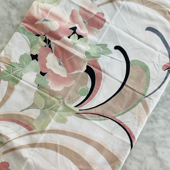 Vintage Sheet Springmaid Anastasia Twin Flat 80's Andre Richard Dressmaking DIY - Picture 3 of 5